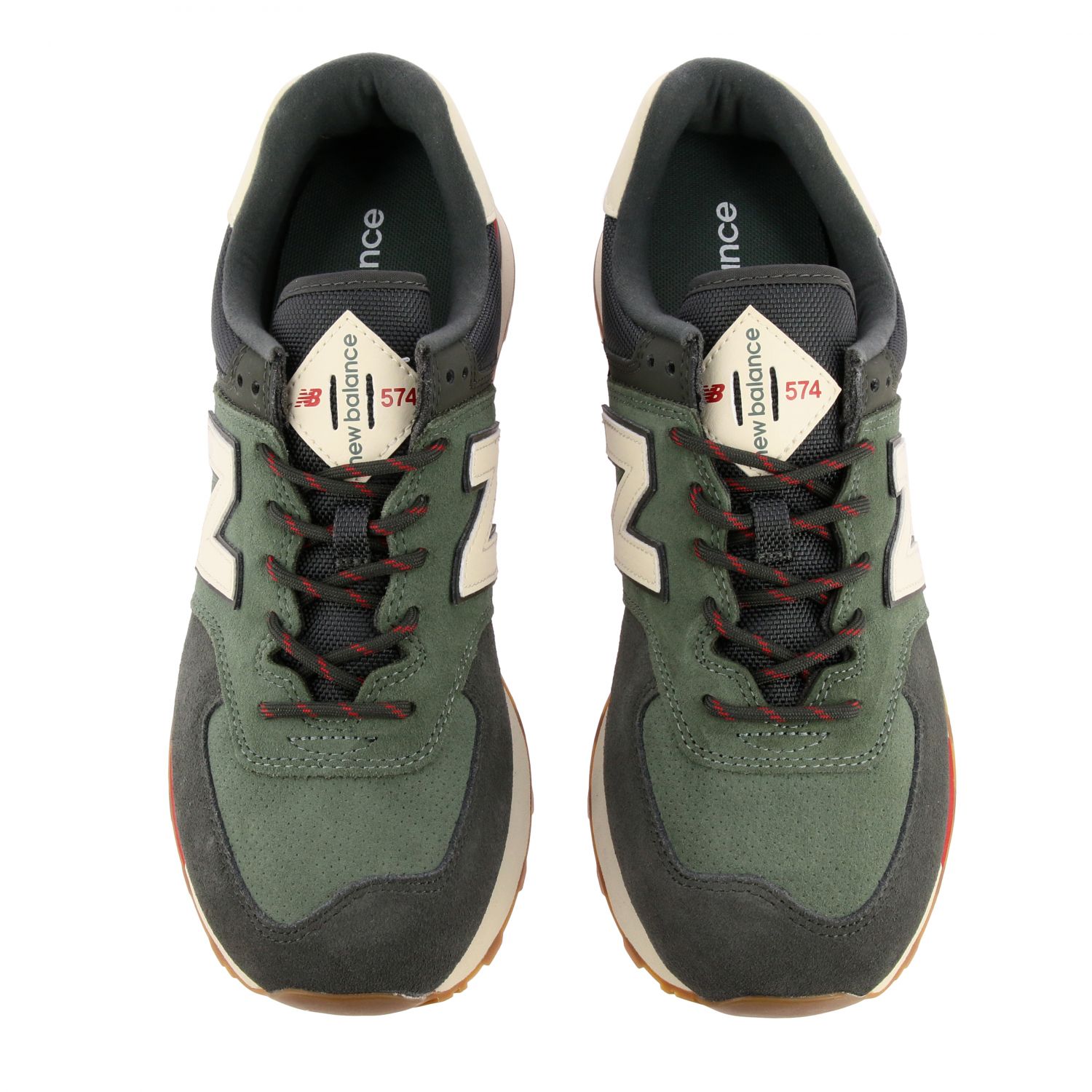 New Balance Outlet: 574 sneakers camoscio mesh | Sneakers New ...