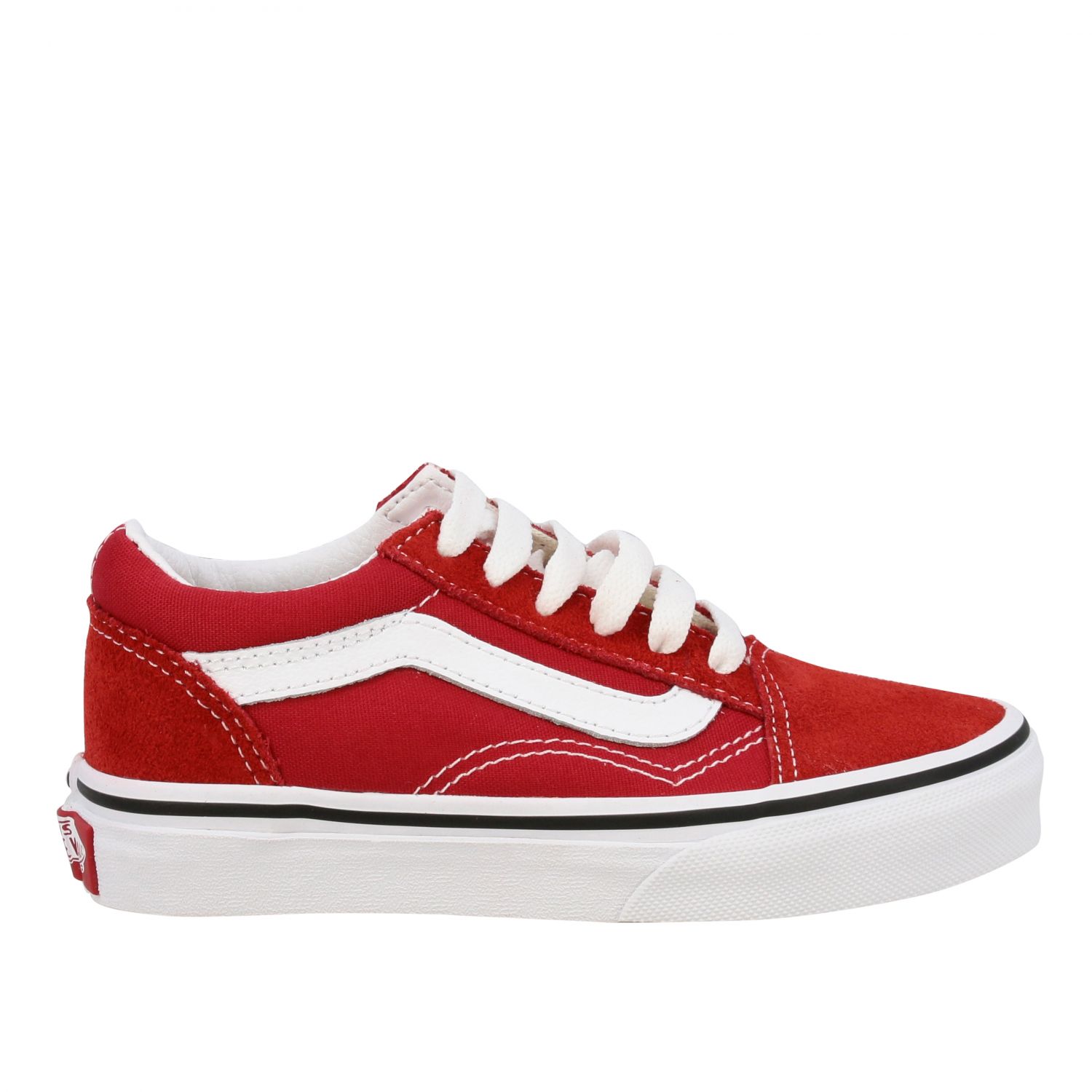 red vans shoes kids