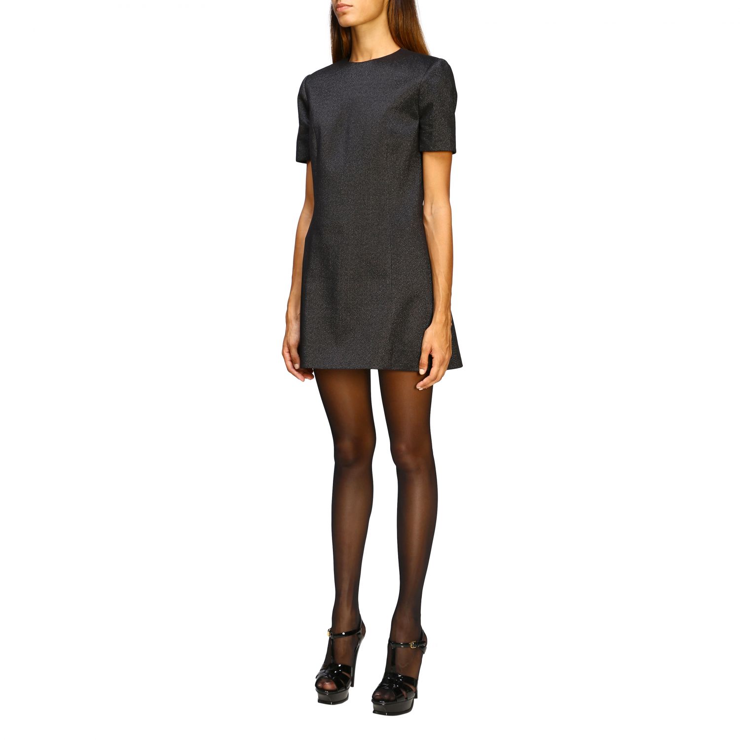 Saint Laurent Outlet: dress for women - Black | Saint Laurent dress