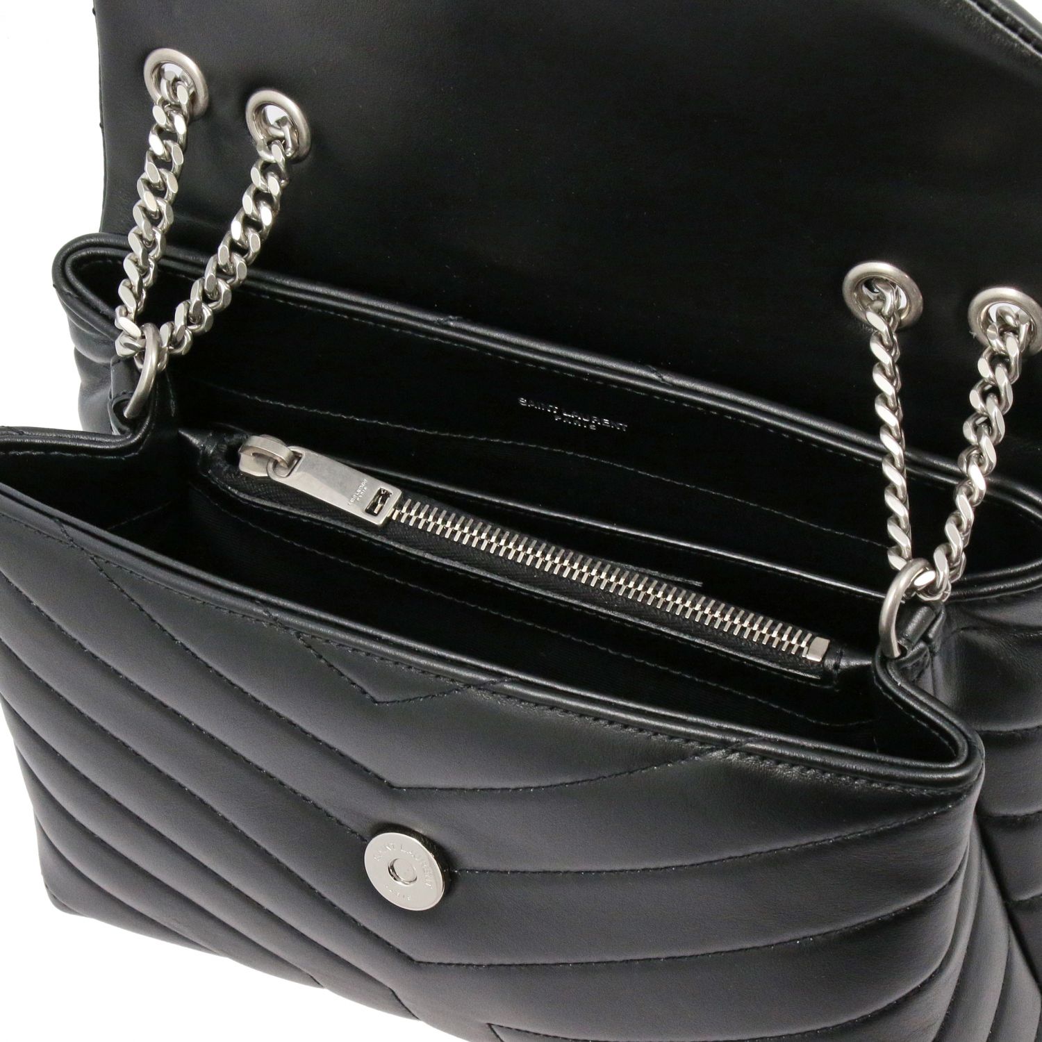 saint laurent genuine leather crossbody bags