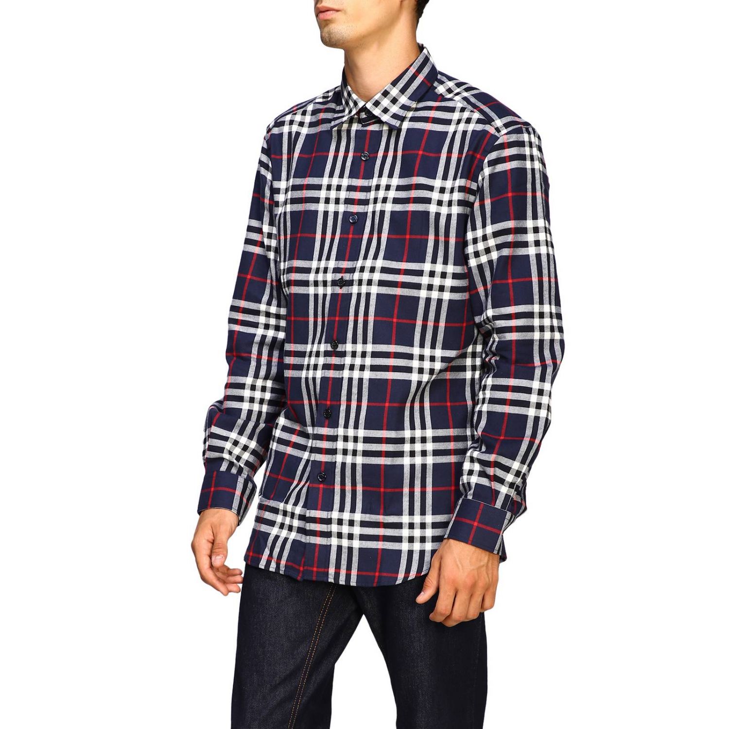 flannels burberry tshirt