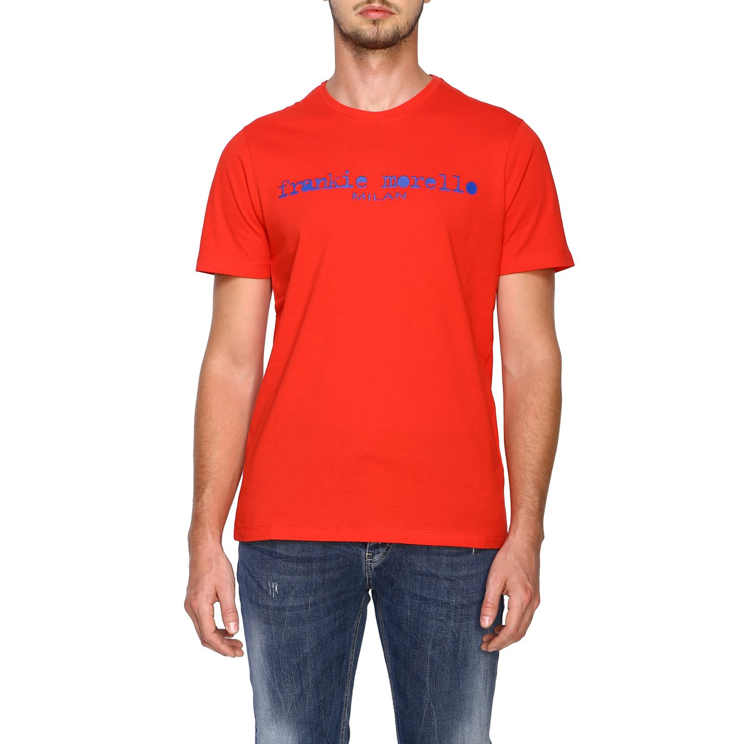 Frankie Morello Outlet: T-shirt men | T-Shirt Frankie Morello Men Red ...