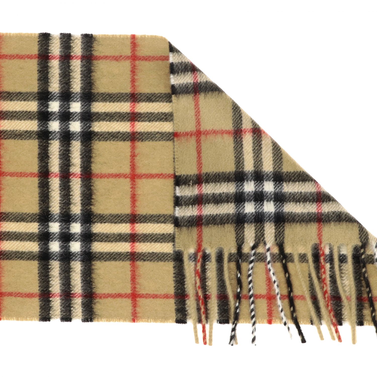 Burberry Outlet: scarf for kids - Beige | Burberry scarf 8015162 111197 ...