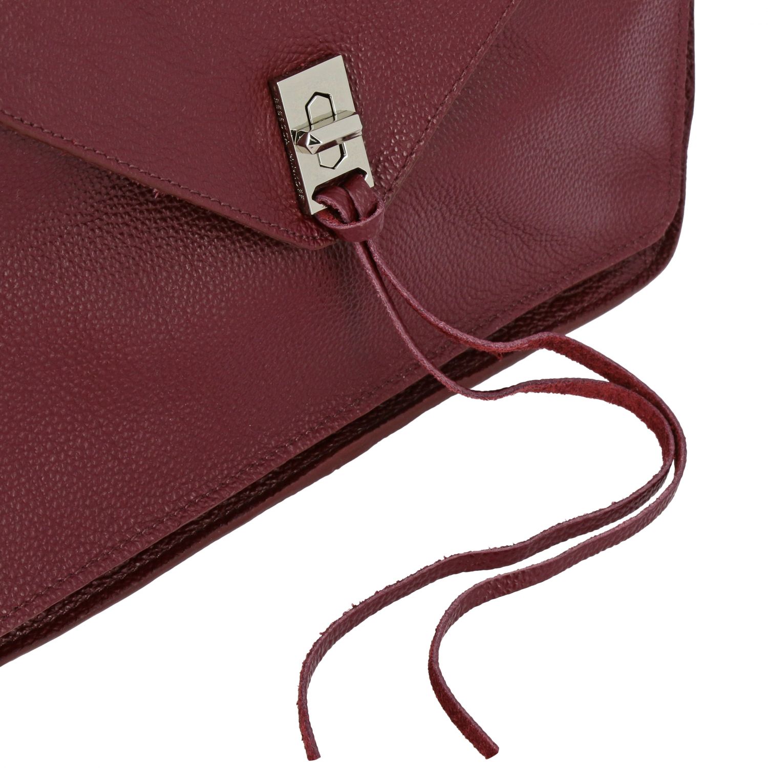 rebecca minkoff burgundy bag