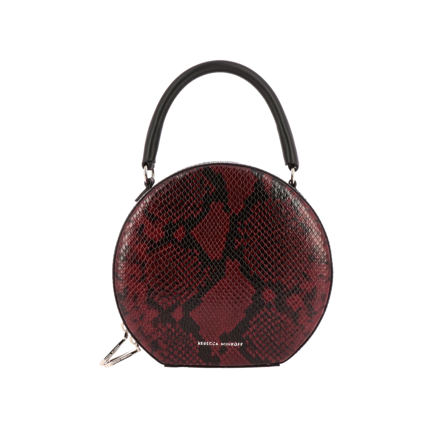 burgundy mini purse