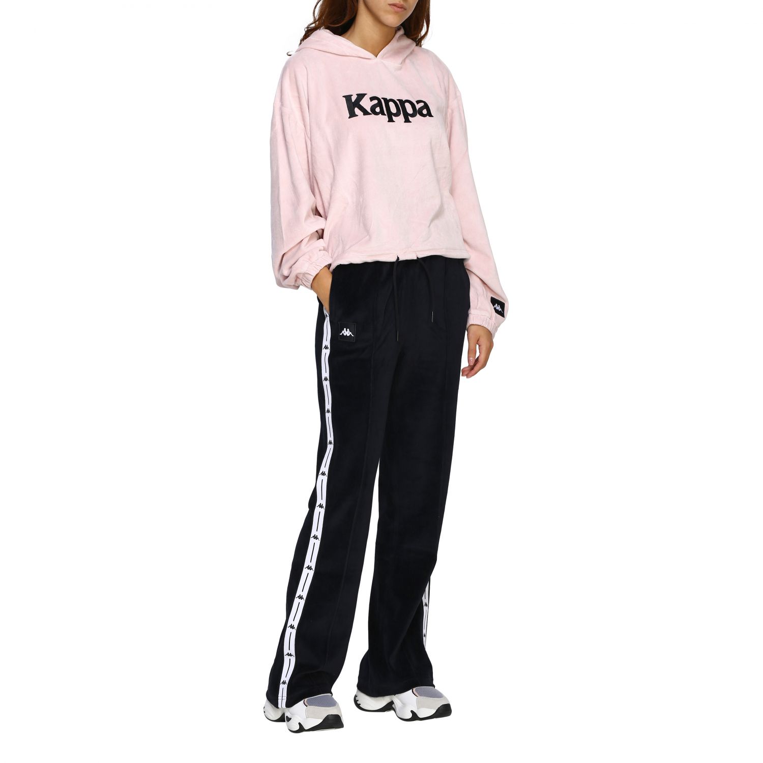 Kappa Outlet: Sweater women | Sweatshirt Kappa Women Pink | Sweatshirt Kappa 304NRD0