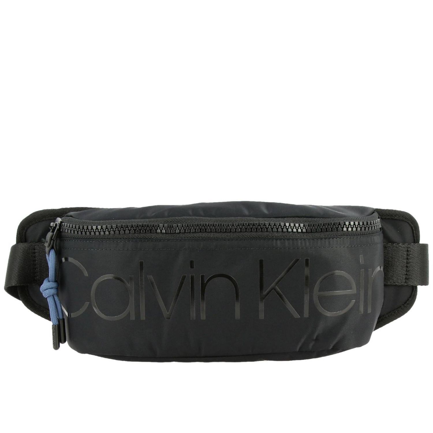 Outlet de Calvin Klein: Riñonera Trail de nylon con logo, Negro | RiÑOneras Calvin Klein K50K504709 en en GIGLIO.COM