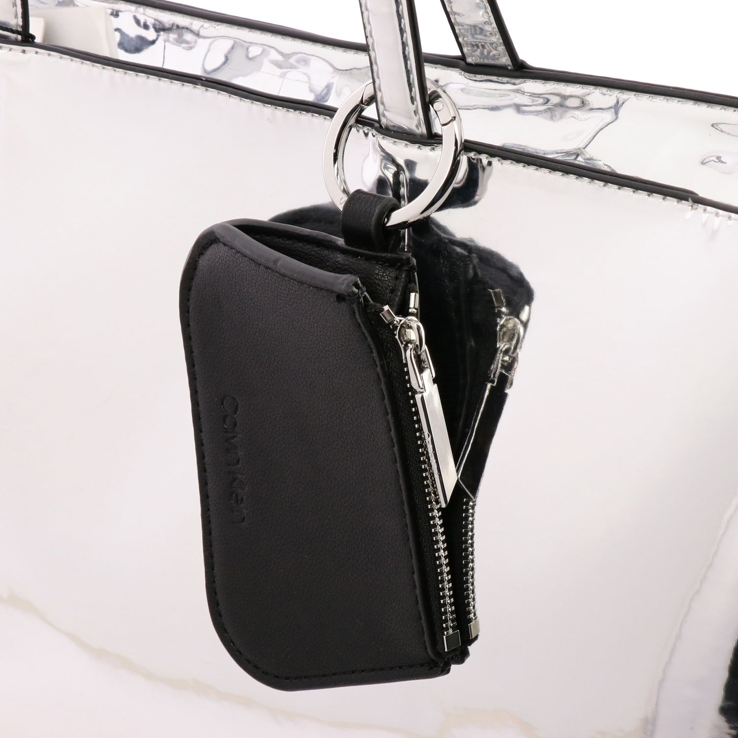 Calvin Klein Outlet: shoulder bag for woman - Silver | Calvin Klein ...