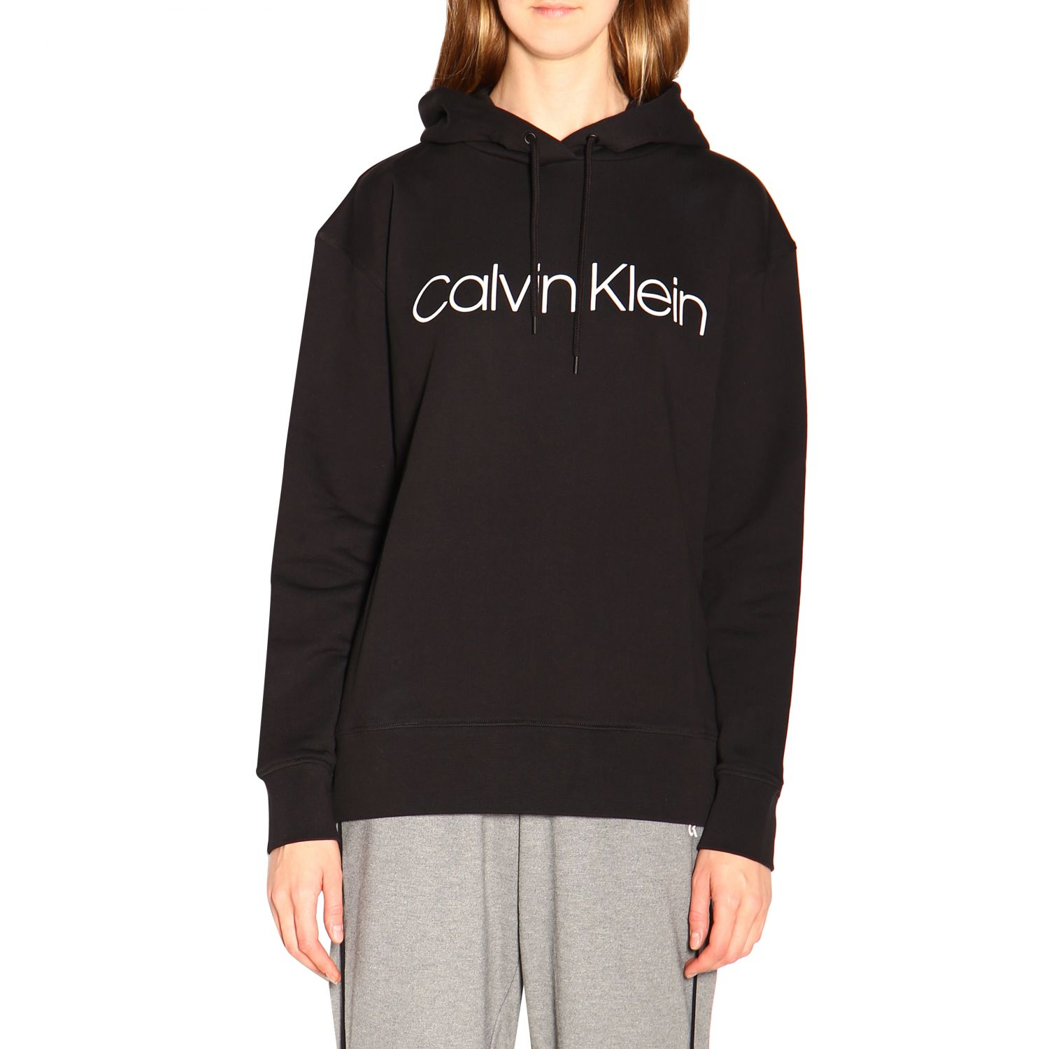 Calvin Klein Outlet: Jumper women - Black | Sweatshirt Calvin Klein ...