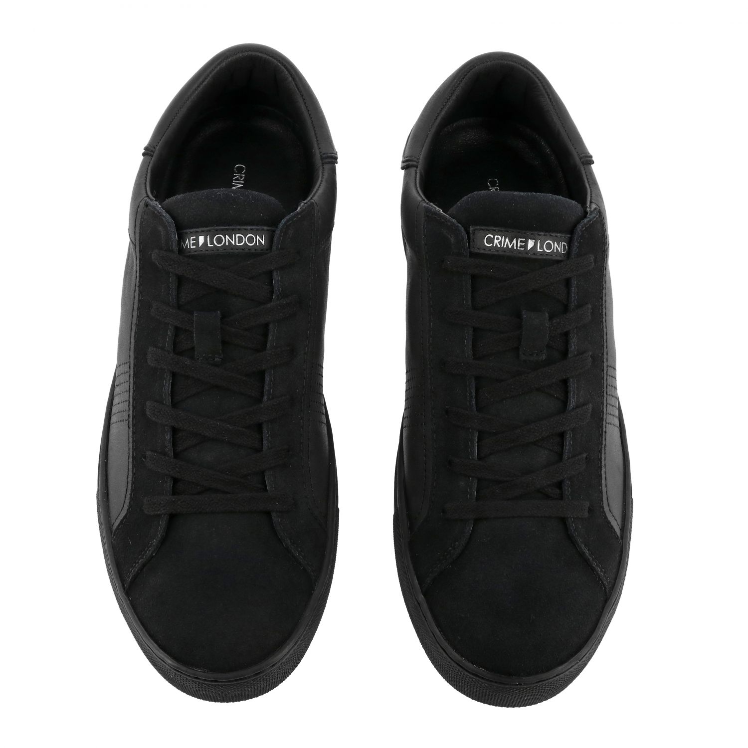 Crime London Outlet: Shoes men | Sneakers Crime London Men Black ...