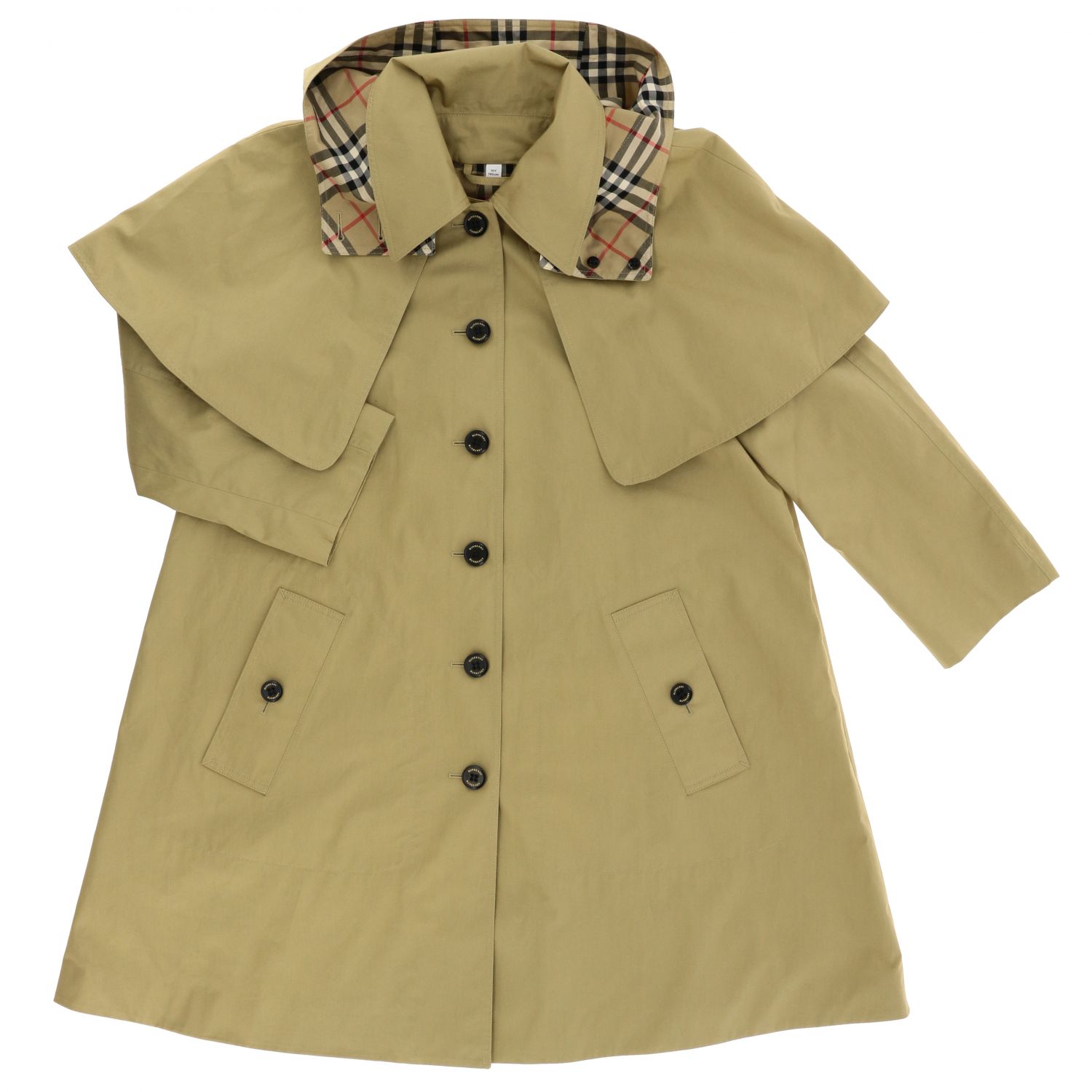 burberry cotton twill trench coat