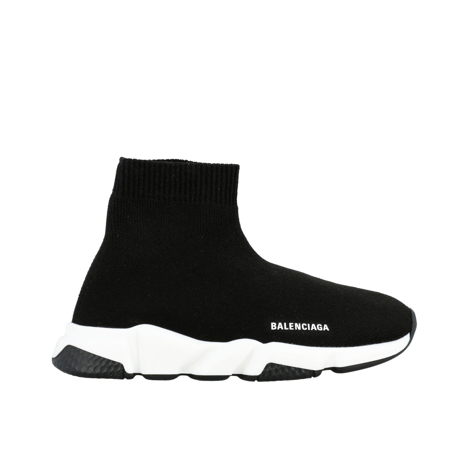 Balenciaga Outlet: Sneakers Speed a calza | Scarpe Balenciaga Bambino Nero  | Scarpe Balenciaga 597425 W1702 GIGLIO.COM