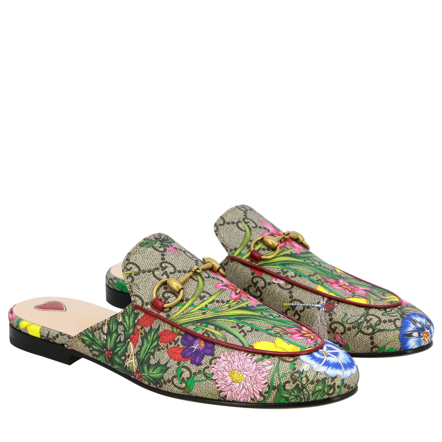 gucci flora princetown