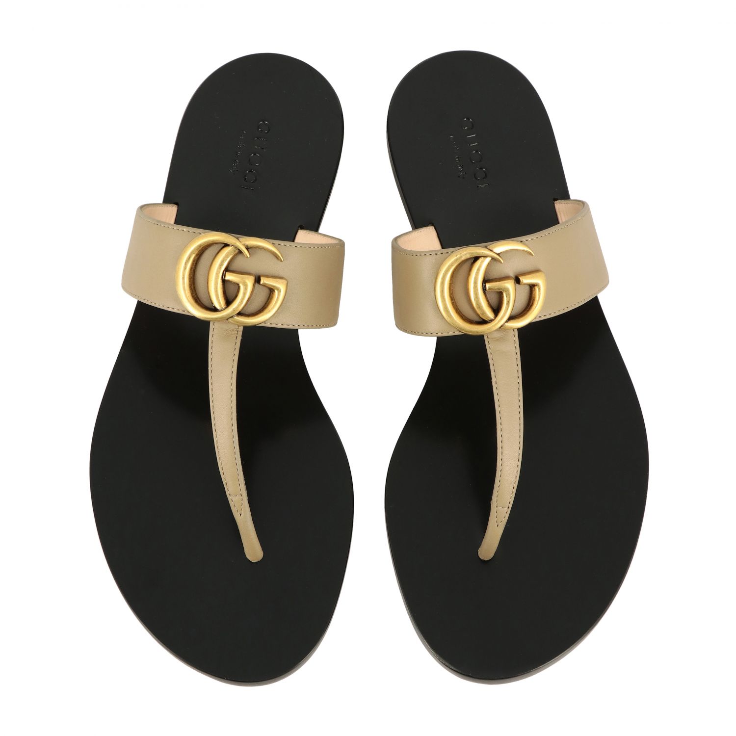 GUCCI: Shoes women | Flat Sandals Gucci Women Mud | Flat Sandals Gucci ...