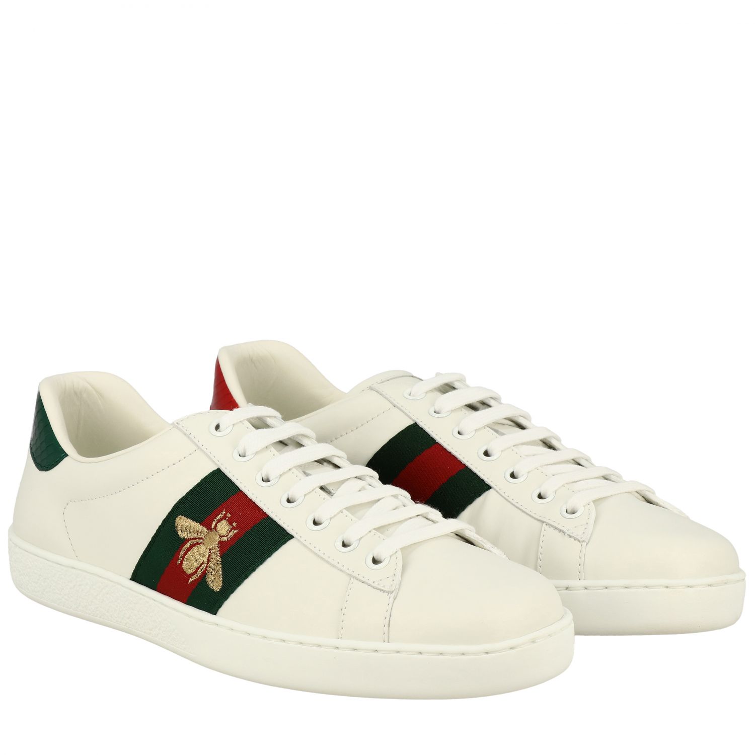 gucci trainers mens white