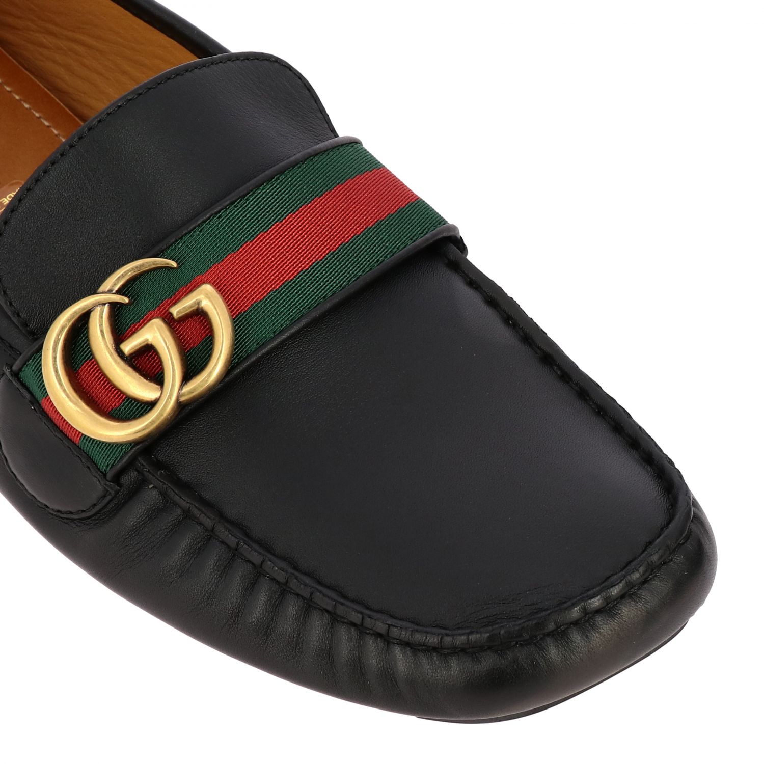 gucci noel moccasin drivers