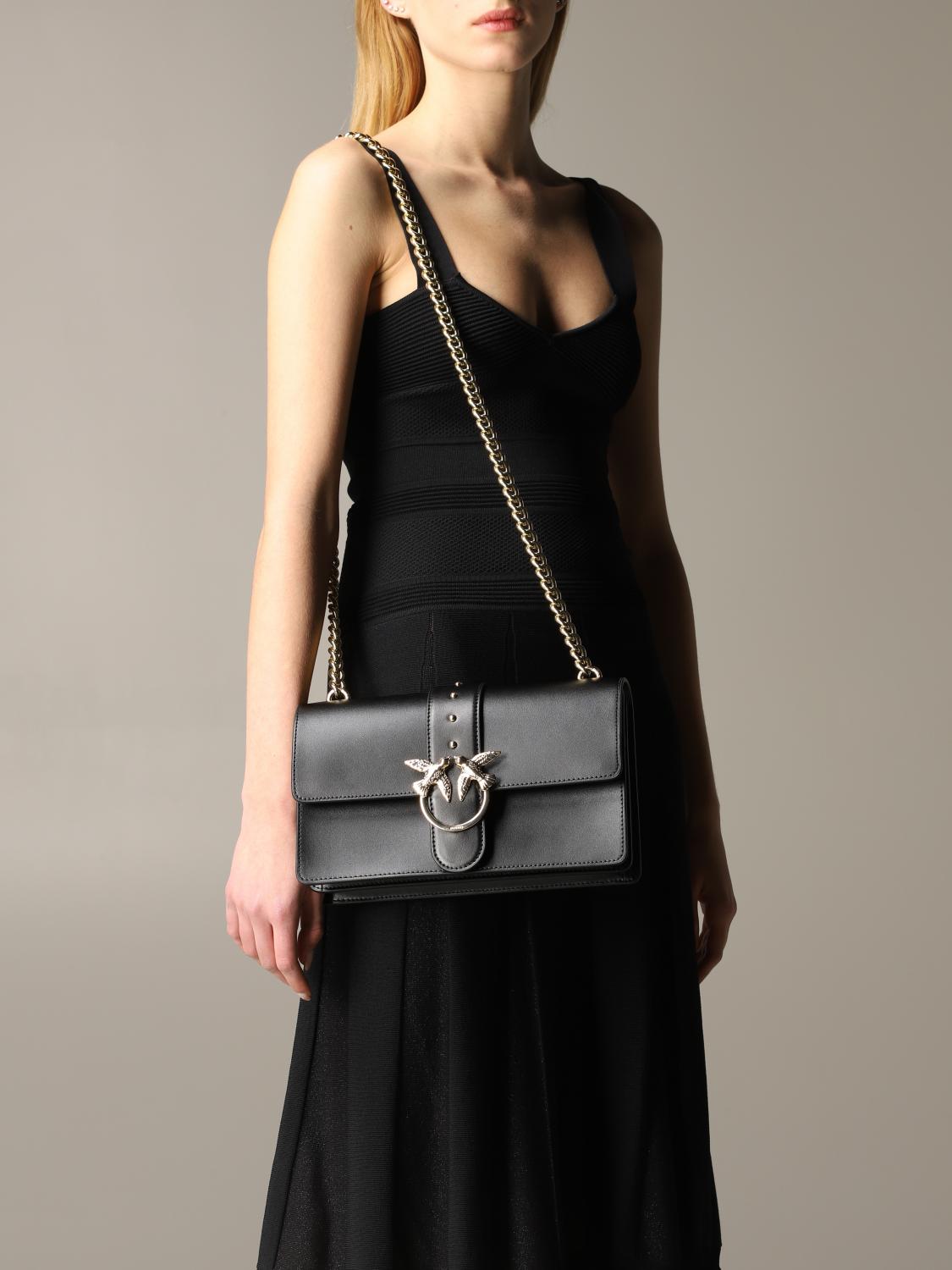 Pinko Outlet crossbody bags for women Black Pinko crossbody bags