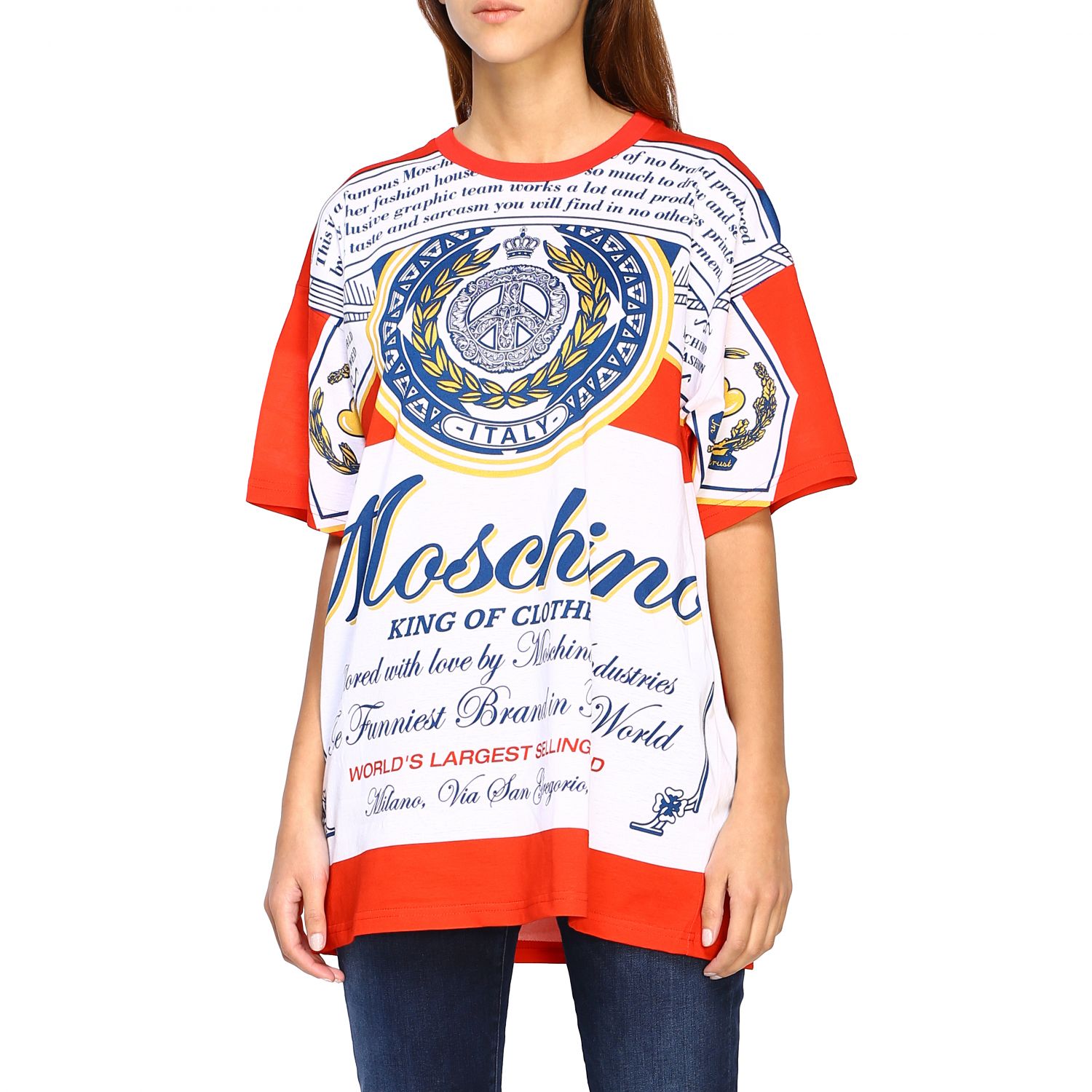 Moschino Couture Outlet: Capsule Collection Moschino X Budweiser t