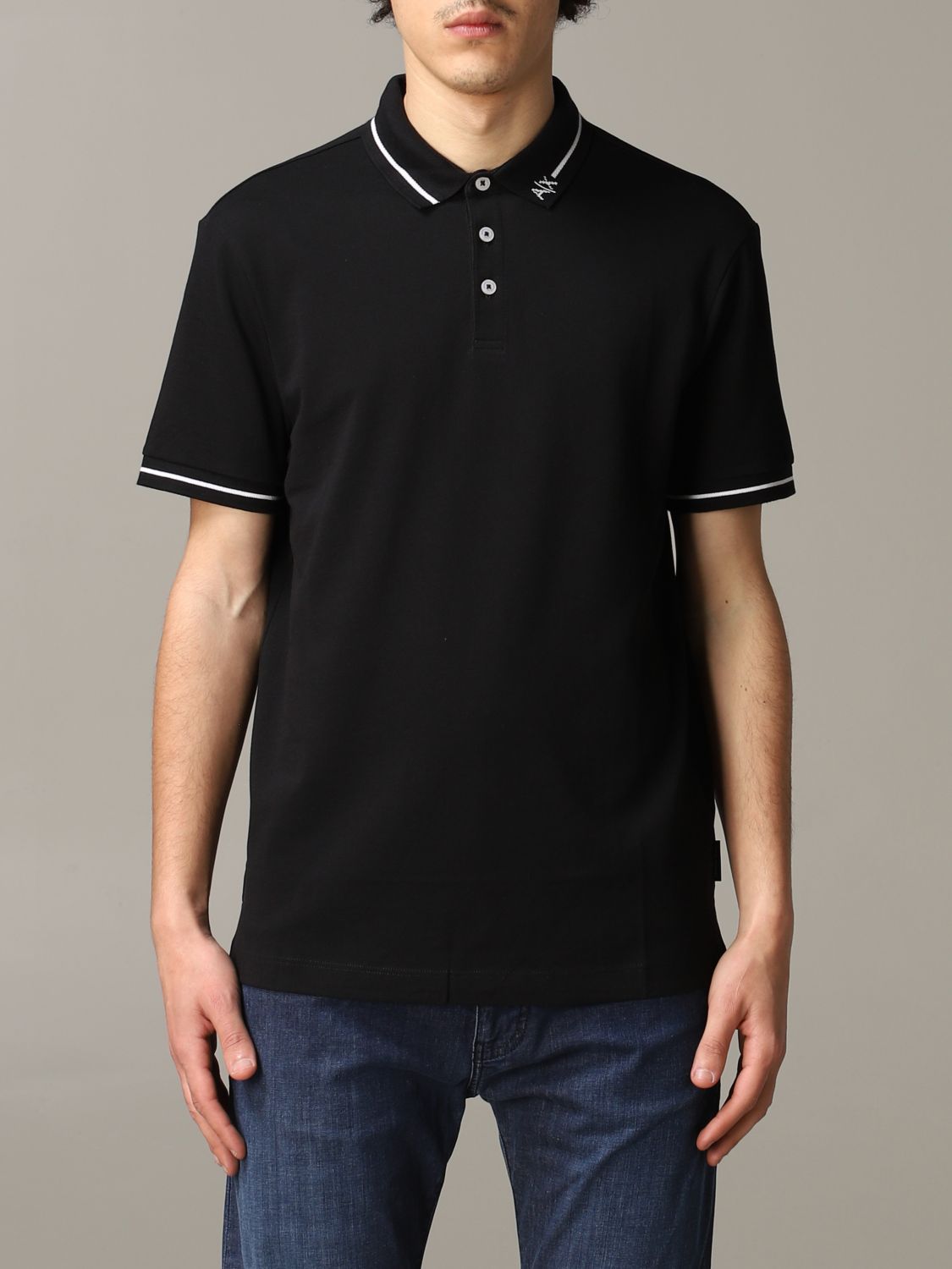 Armani Exchange polo shirt with short 
