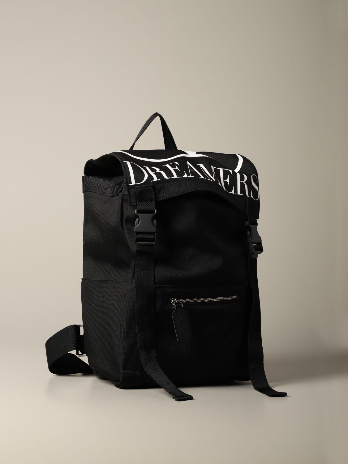 Hombre Mochila Vltn De Nailon Negro | Mochilas Valentino · Sylvia Maguina
