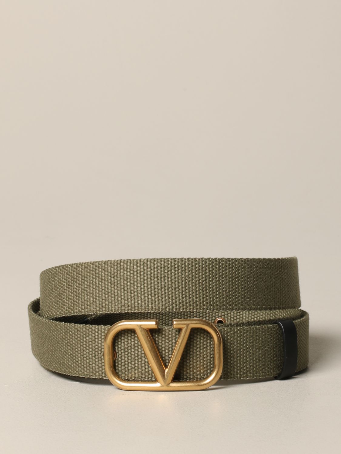 valentino canvas belt