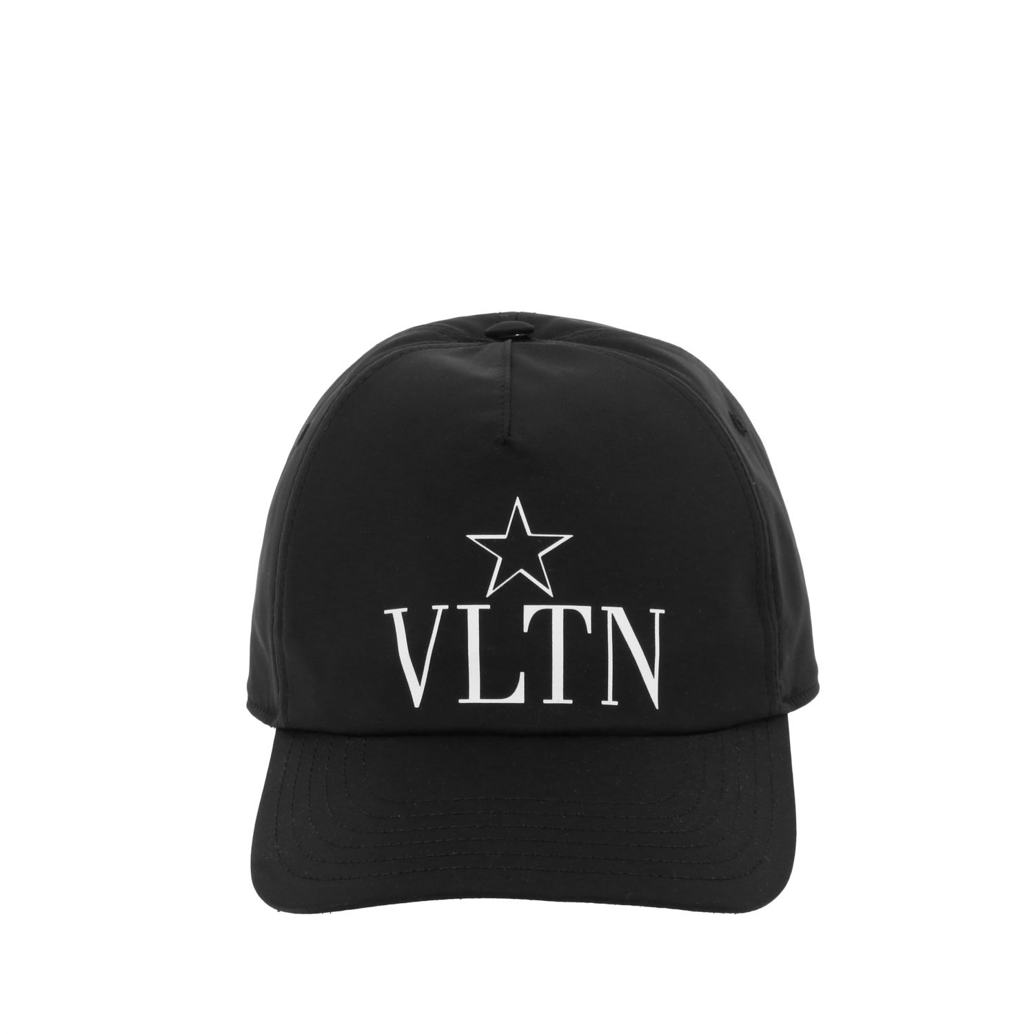 Valentino Garavani Logo星型印花尼龙帽子 帽子valentino Garavani 男士黑色 帽子valentino Garavani Ty2hda10 Nzx Giglio Com