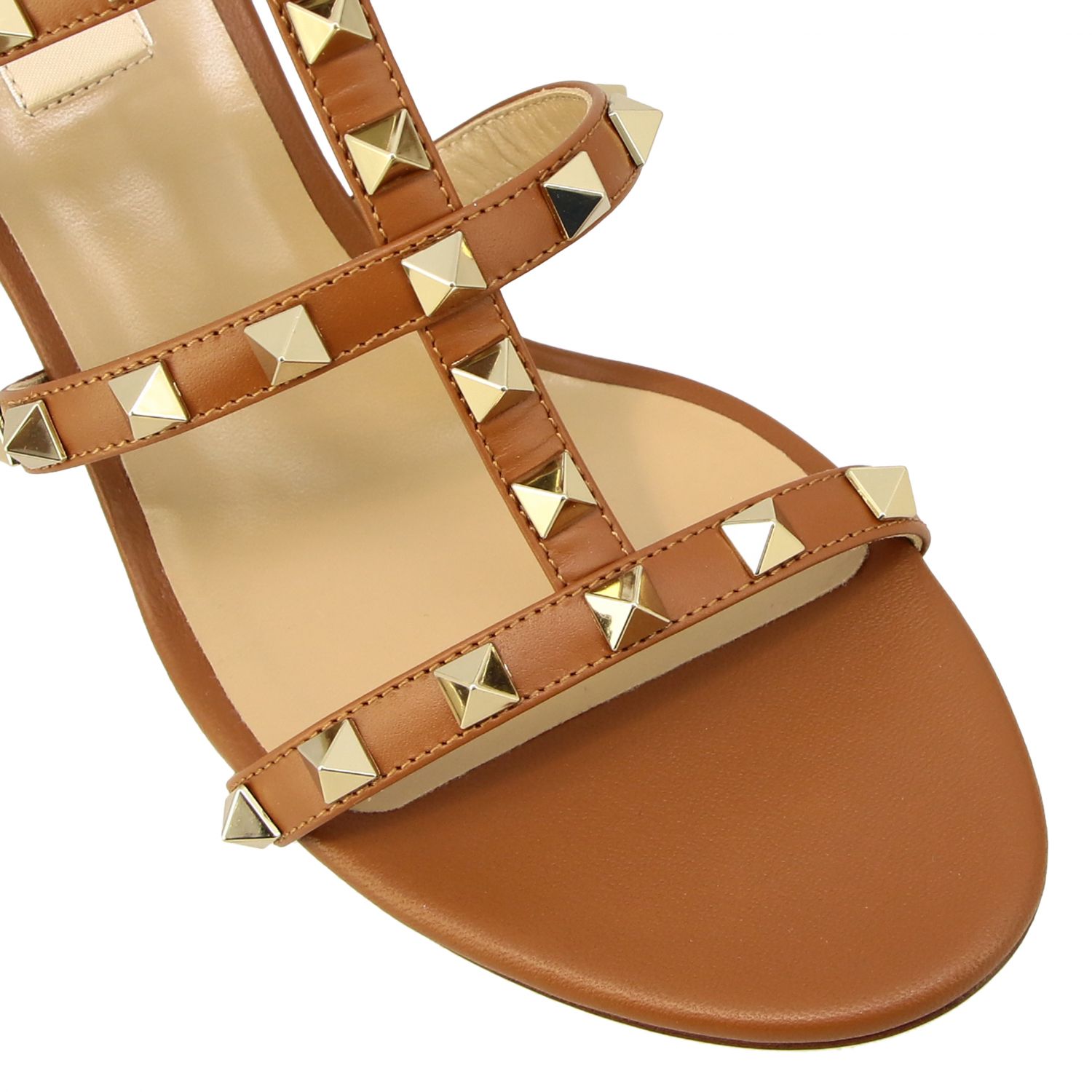 Heeled sandals Valentino Garavani: Shoes women Valentino Garavani leather 4