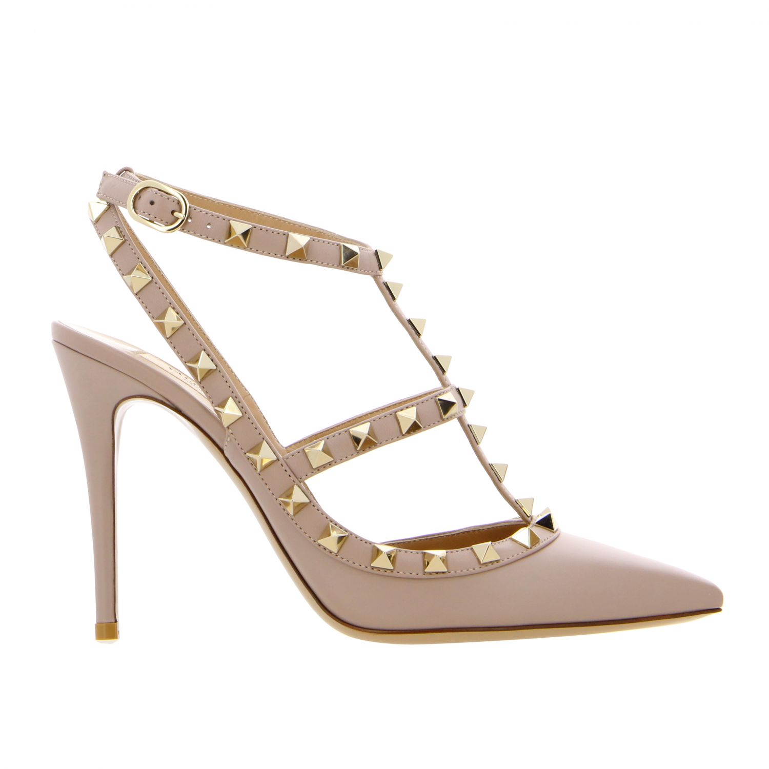 valentino garavani valentino garavani rockstud leather pumps