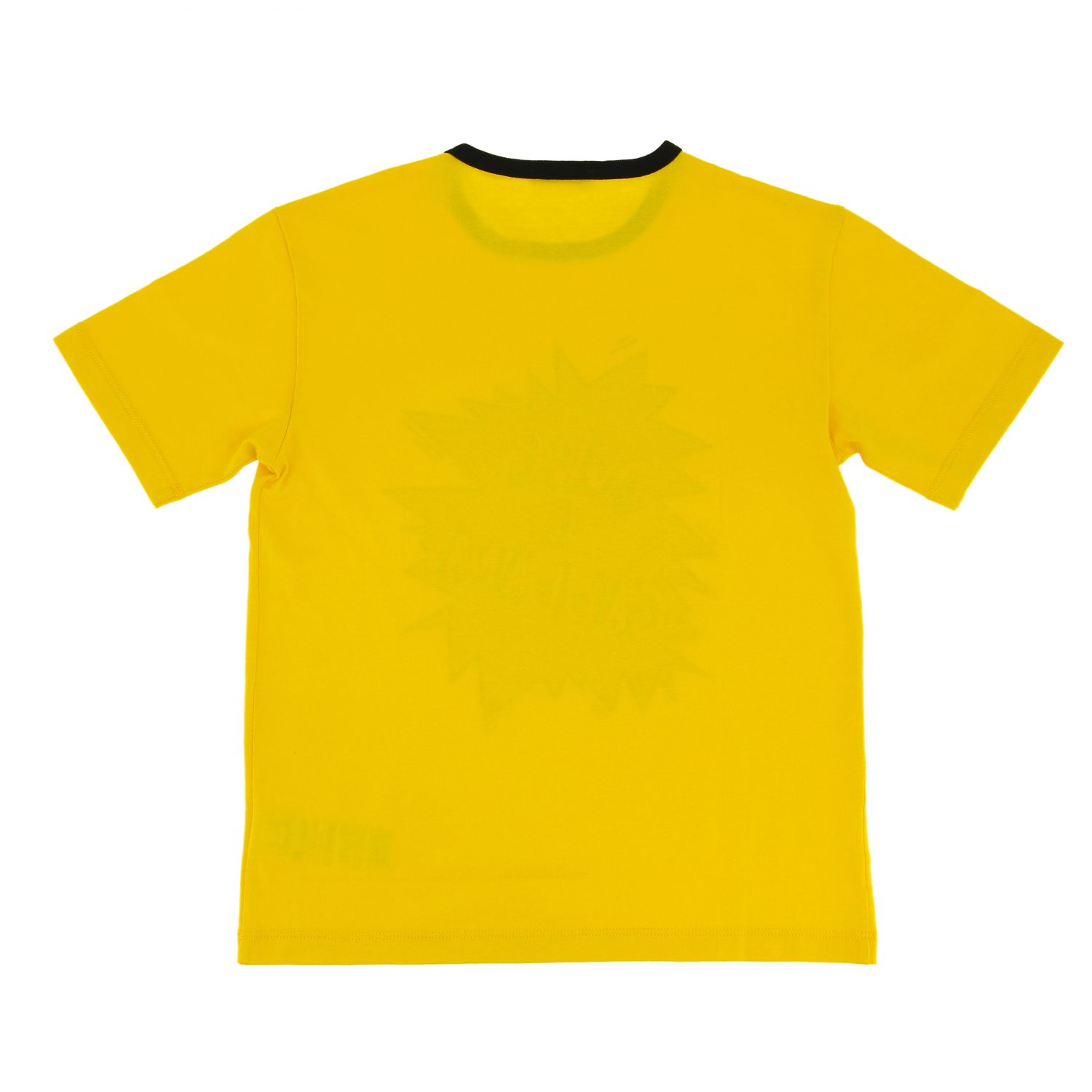 boy with yellow shirt