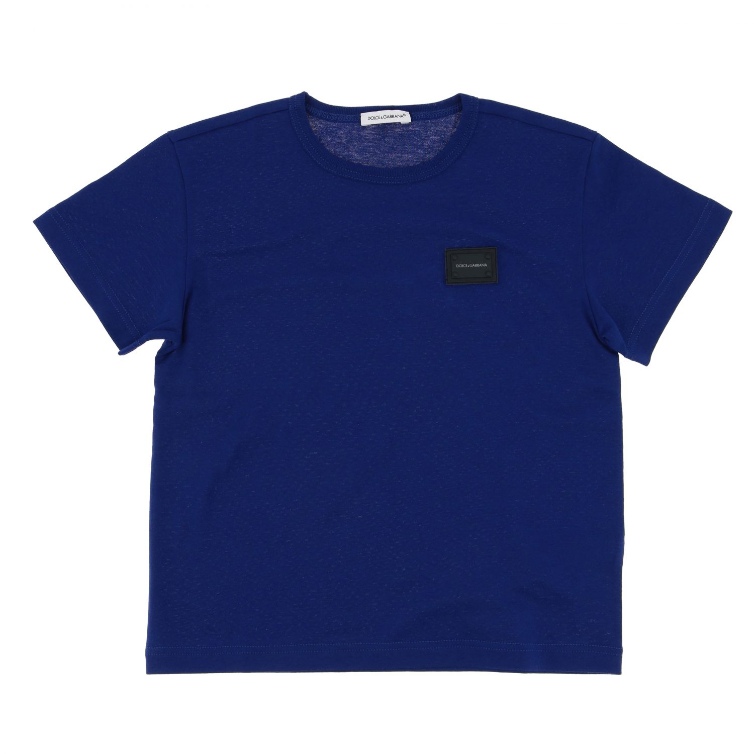 royal blue dolce and gabbana shirt