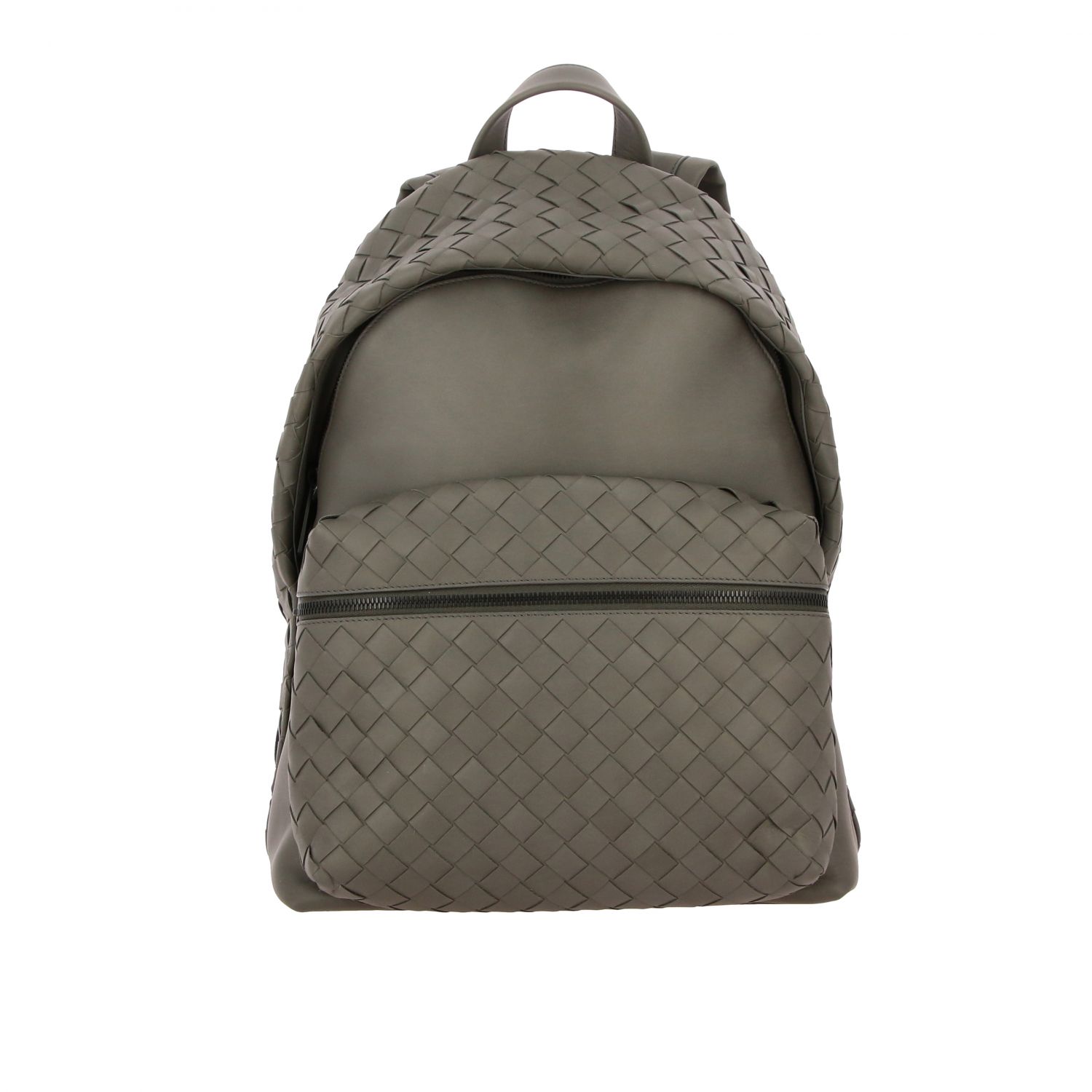 BOTTEGA VENETA: backpack in woven nappa leather | Backpack Bottega ...