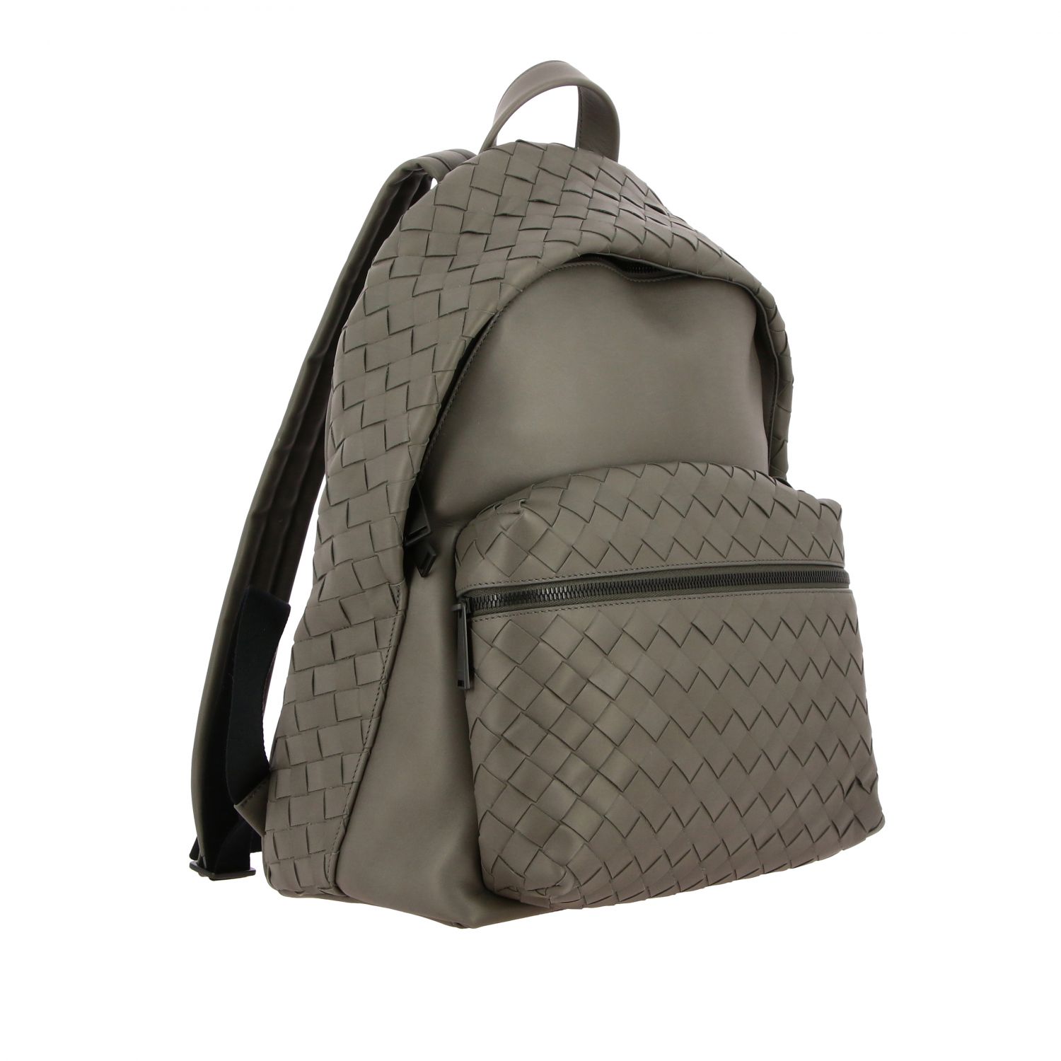 BOTTEGA VENETA: backpack in woven nappa leather | Backpack Bottega ...