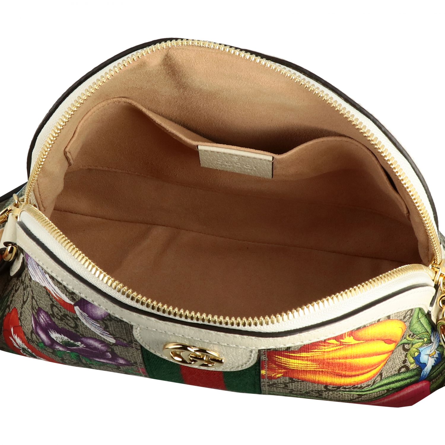 GUCCI: Bolso de hombro Ophidia de cuero Flora GG Supreme - Fantasía | Bolso  De Hombro Gucci 499621 HV8AC GIGLIO.COM