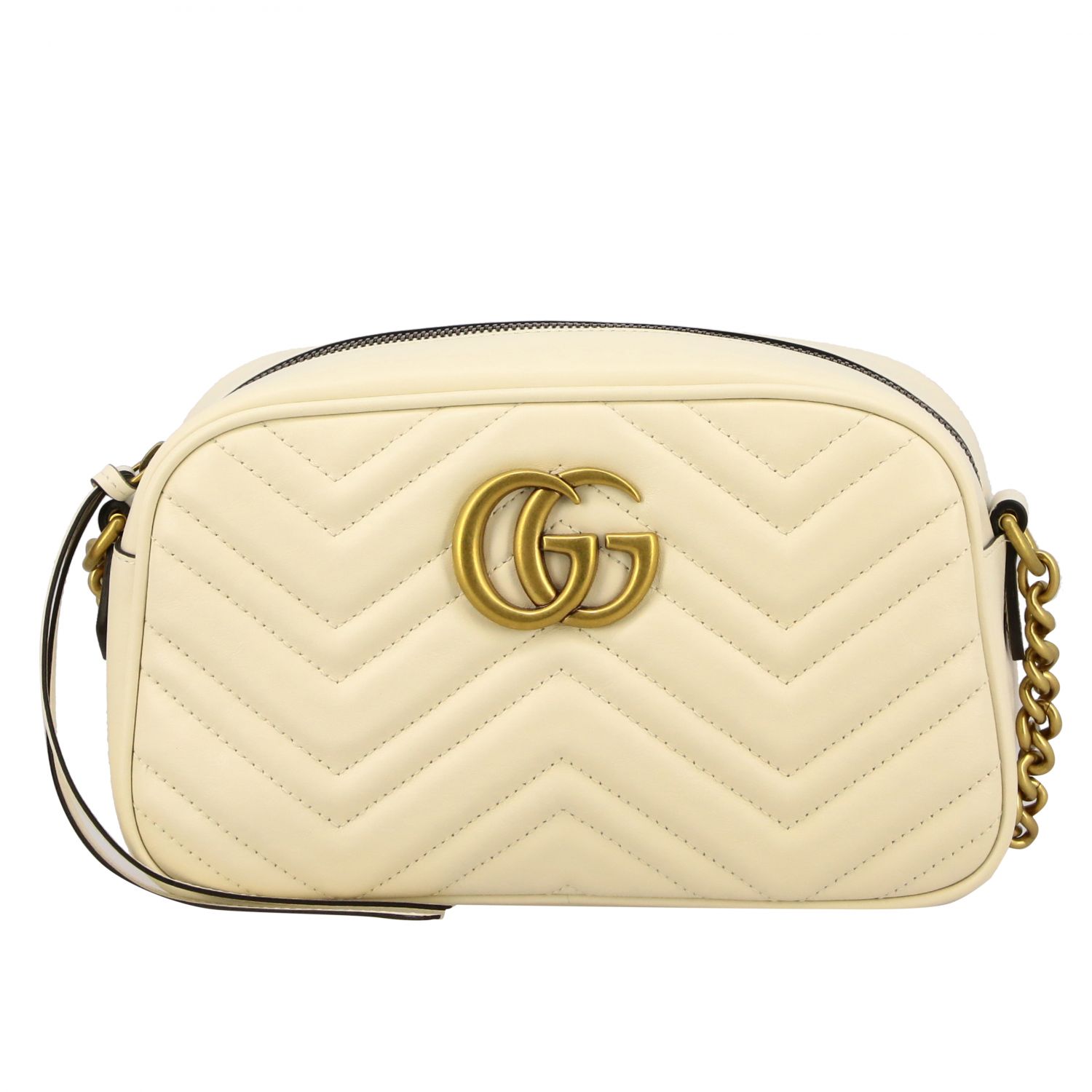 GUCCI: Shoulder bag women - White | Crossbody Bags Gucci 447632 DTD1T ...