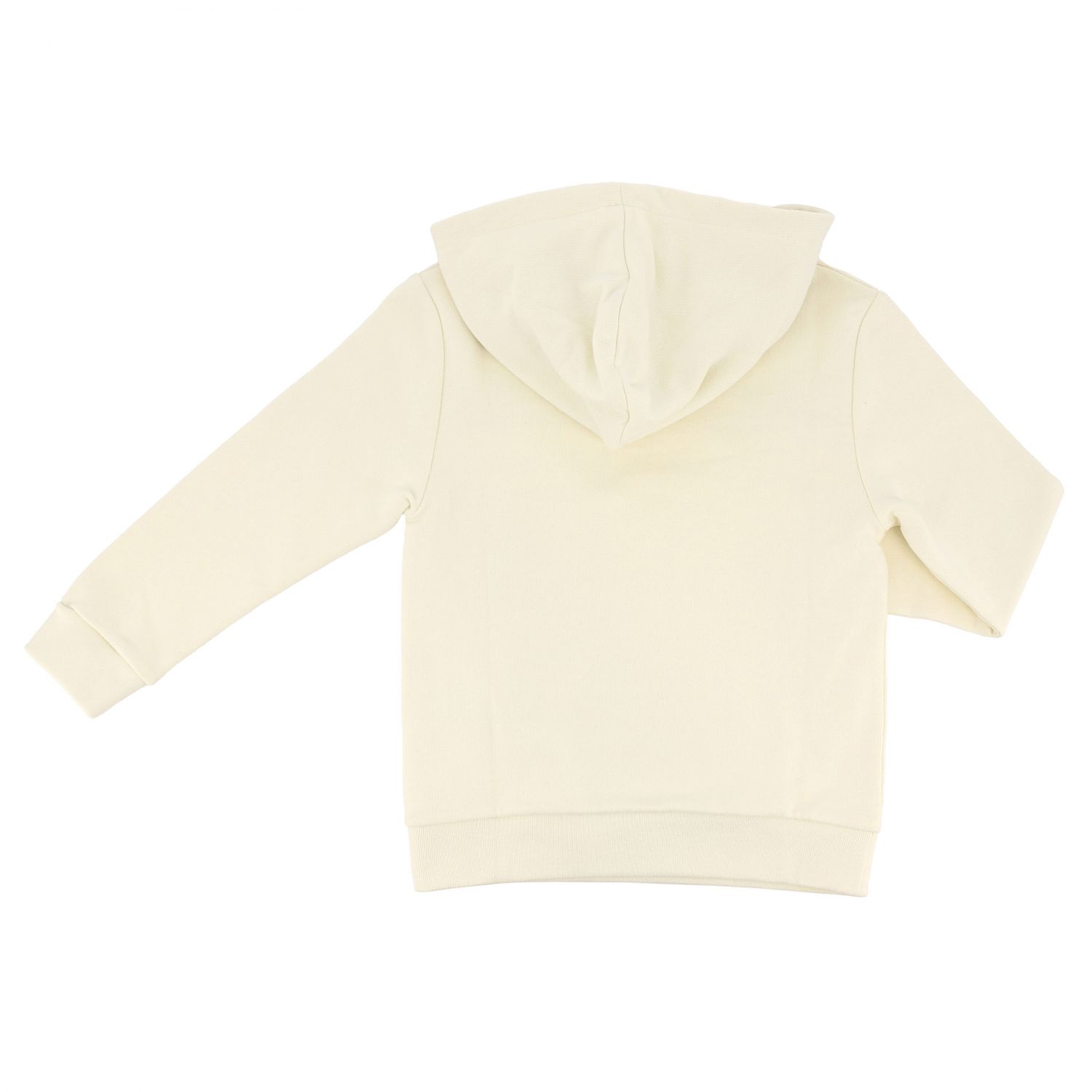 GUCCI: hoodie with GG logo - White | Sweater Gucci 575508 XJB5V GIGLIO.COM