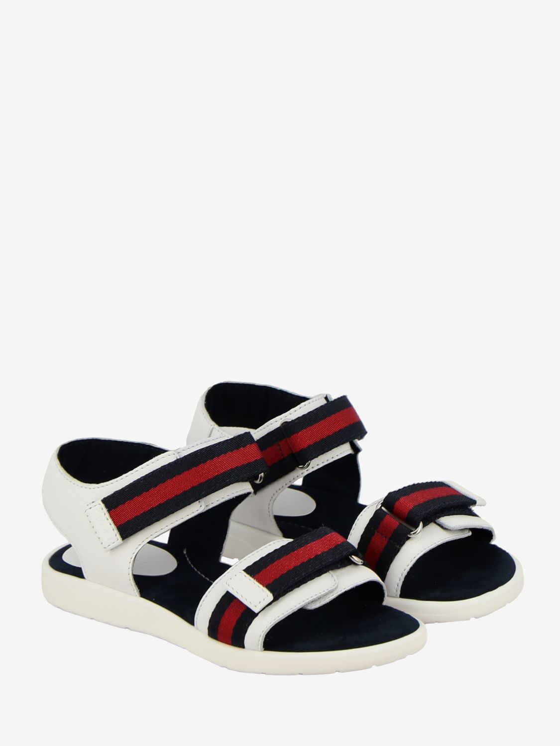 gucci 2 strap sandals