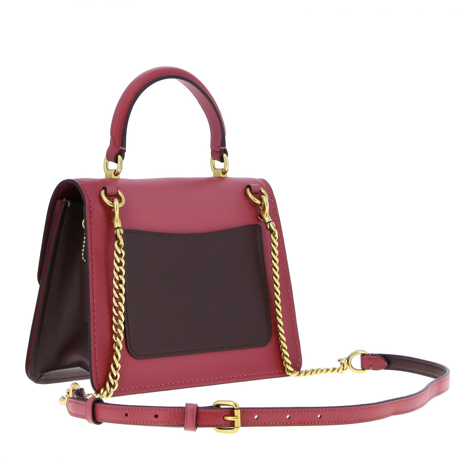 Coach Outlet: handbag for women - Pink | Coach handbag 79274 PEX online ...