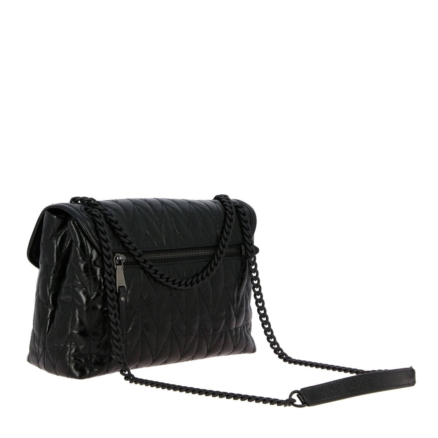 miu miu quilted leather shoulder bag