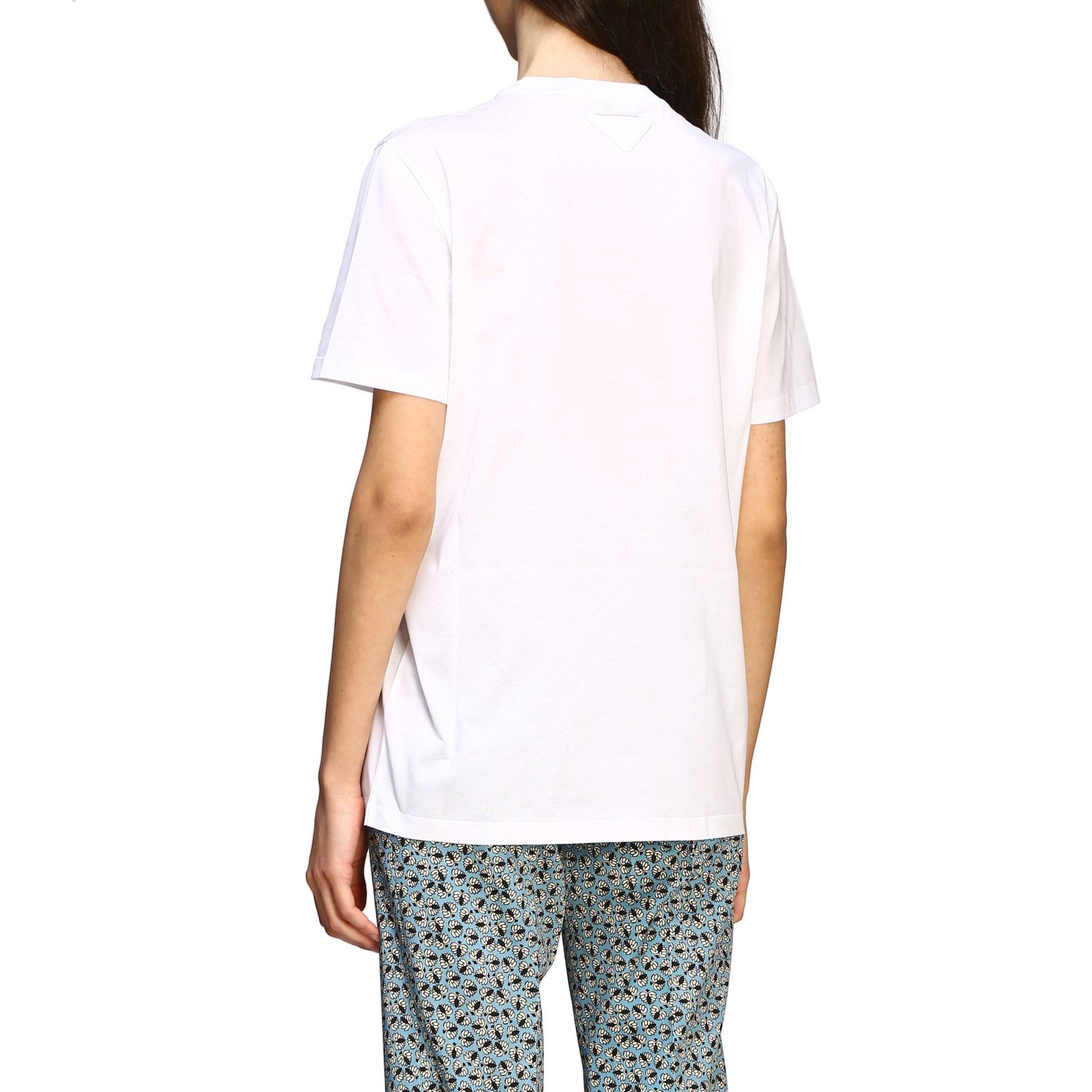 prada white tshirt