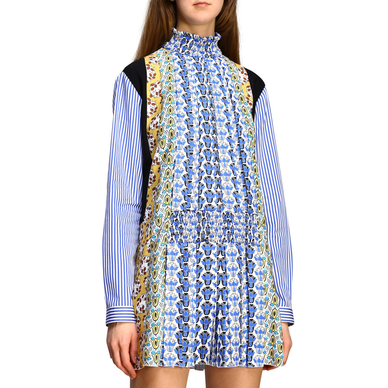 prada print dress