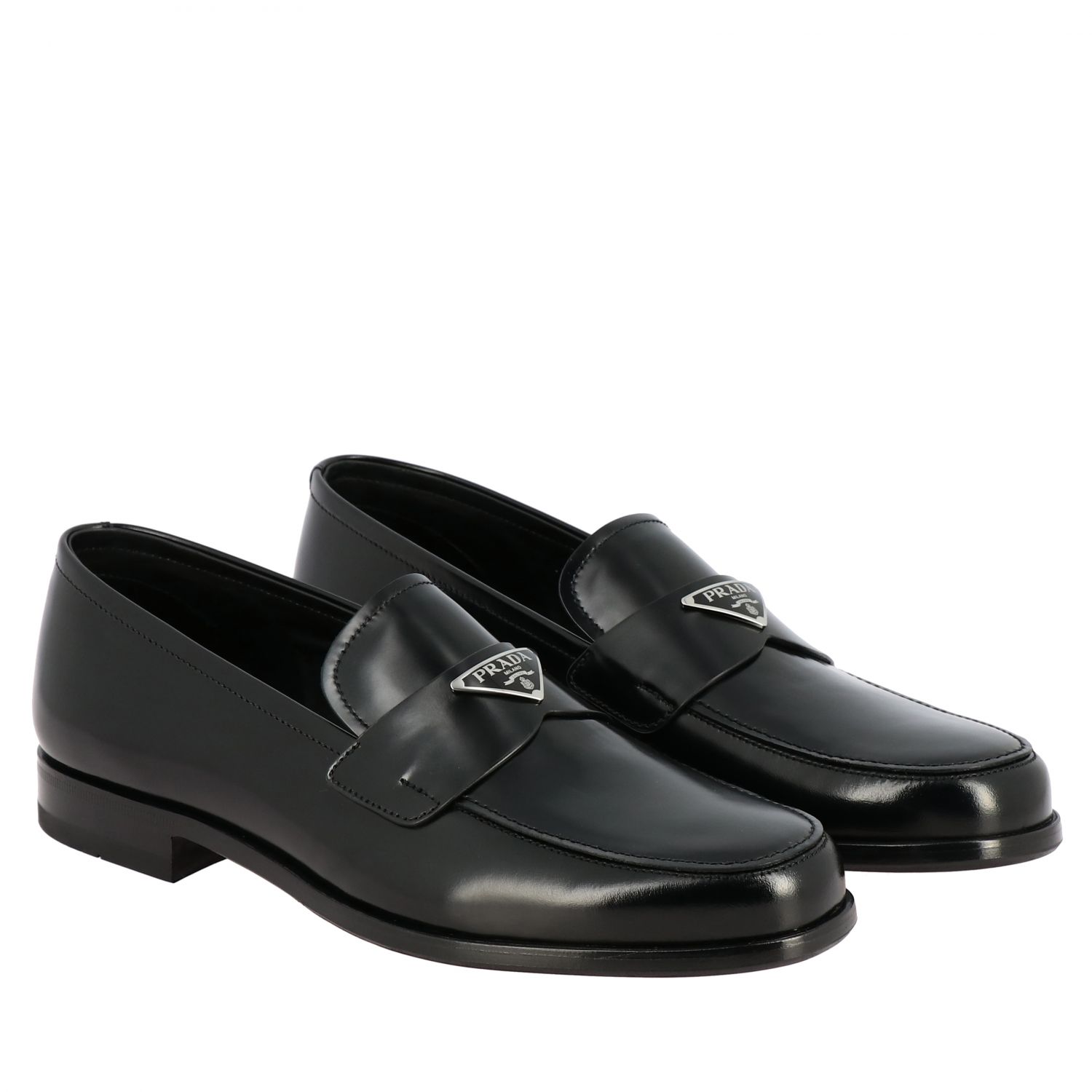 Loafers Prada: Prada loafers for men black 2