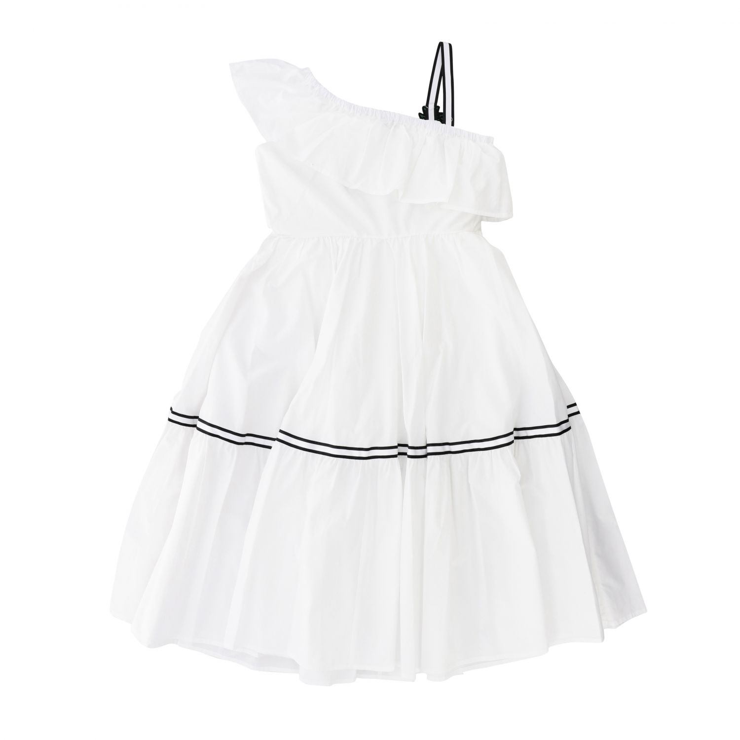 Monnalisa Baumwollkleid Mit Patch Kleid Monnalisa Kinder Weiss Kleid Monnalisa ah 5117 Giglio De