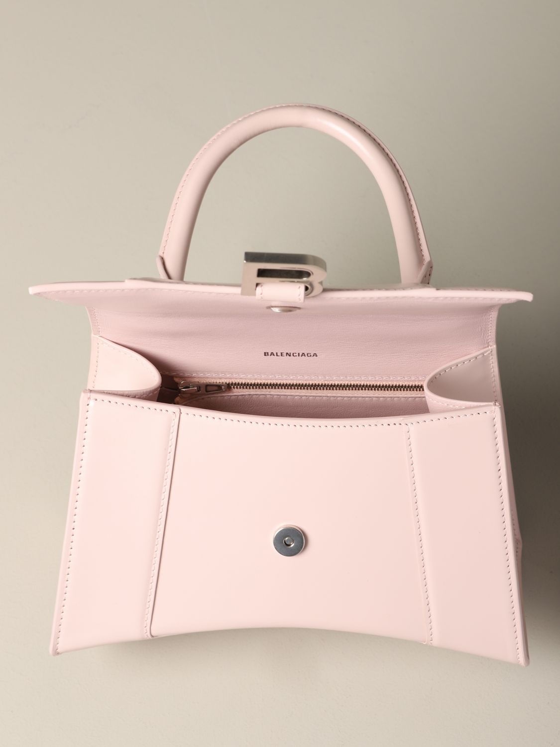 Balenciaga 593546 1QJ4Y HOURGLASS SMALL Bag Pink