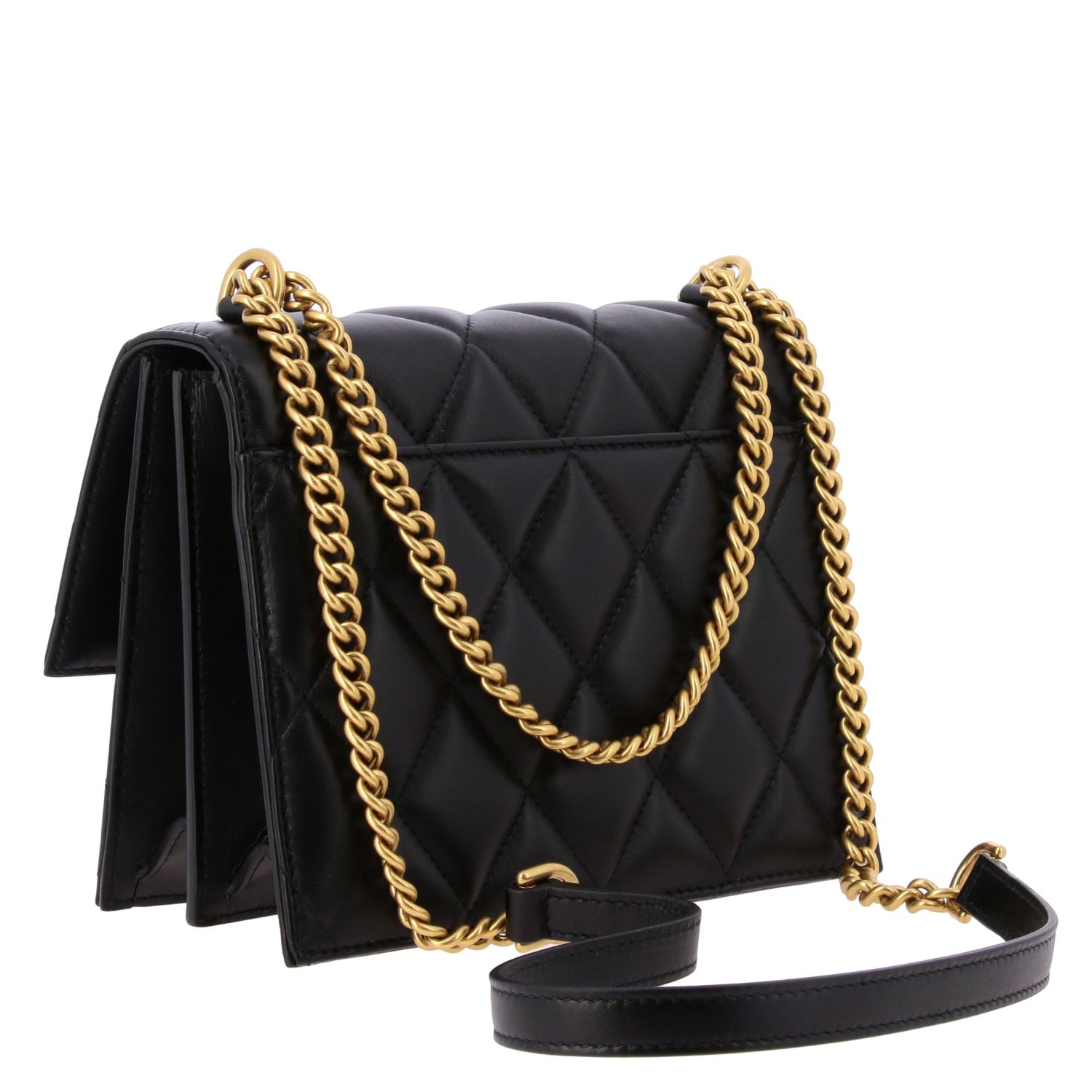 Sharp s with chain Balenciaga bag in quilted nappa