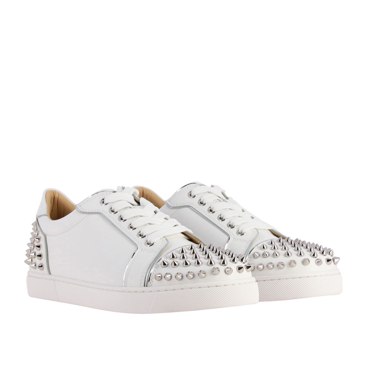 Christian Louboutin Vieira spikes sneakers in studded leather