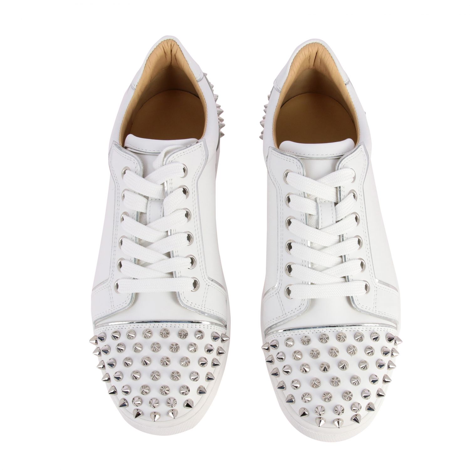 Christian Louboutin Vieira spikes sneakers in studded leather