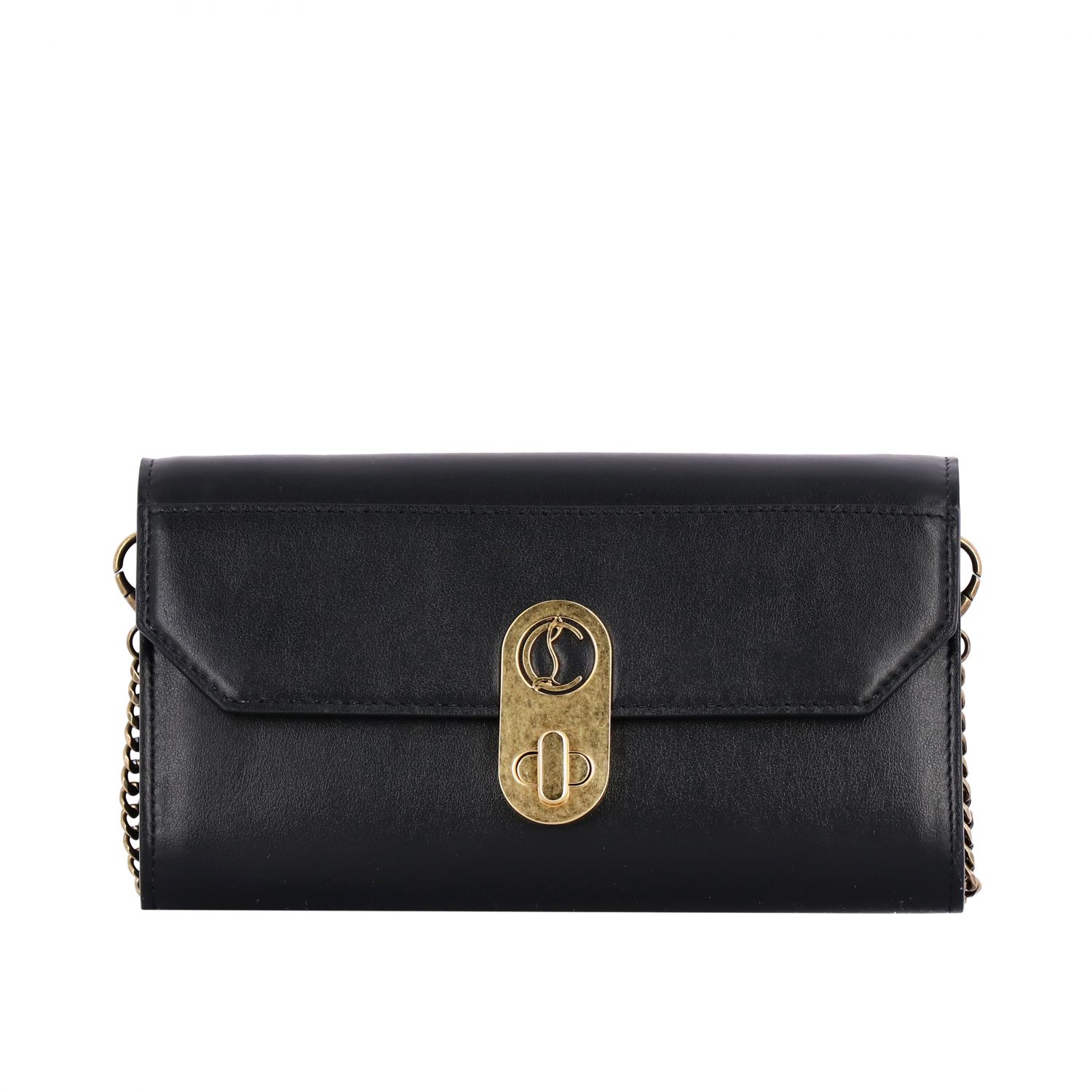 CHRISTIAN LOUBOUTIN: mini bag for women - Black | Christian Louboutin ...