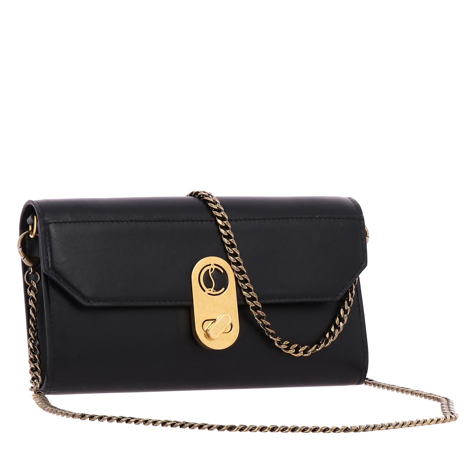 CHRISTIAN LOUBOUTIN: mini bag for women - Black | Christian Louboutin ...