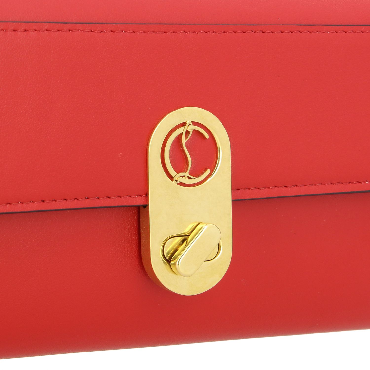 Christian Louboutin ELISA belt bag Red 1205059 Leather