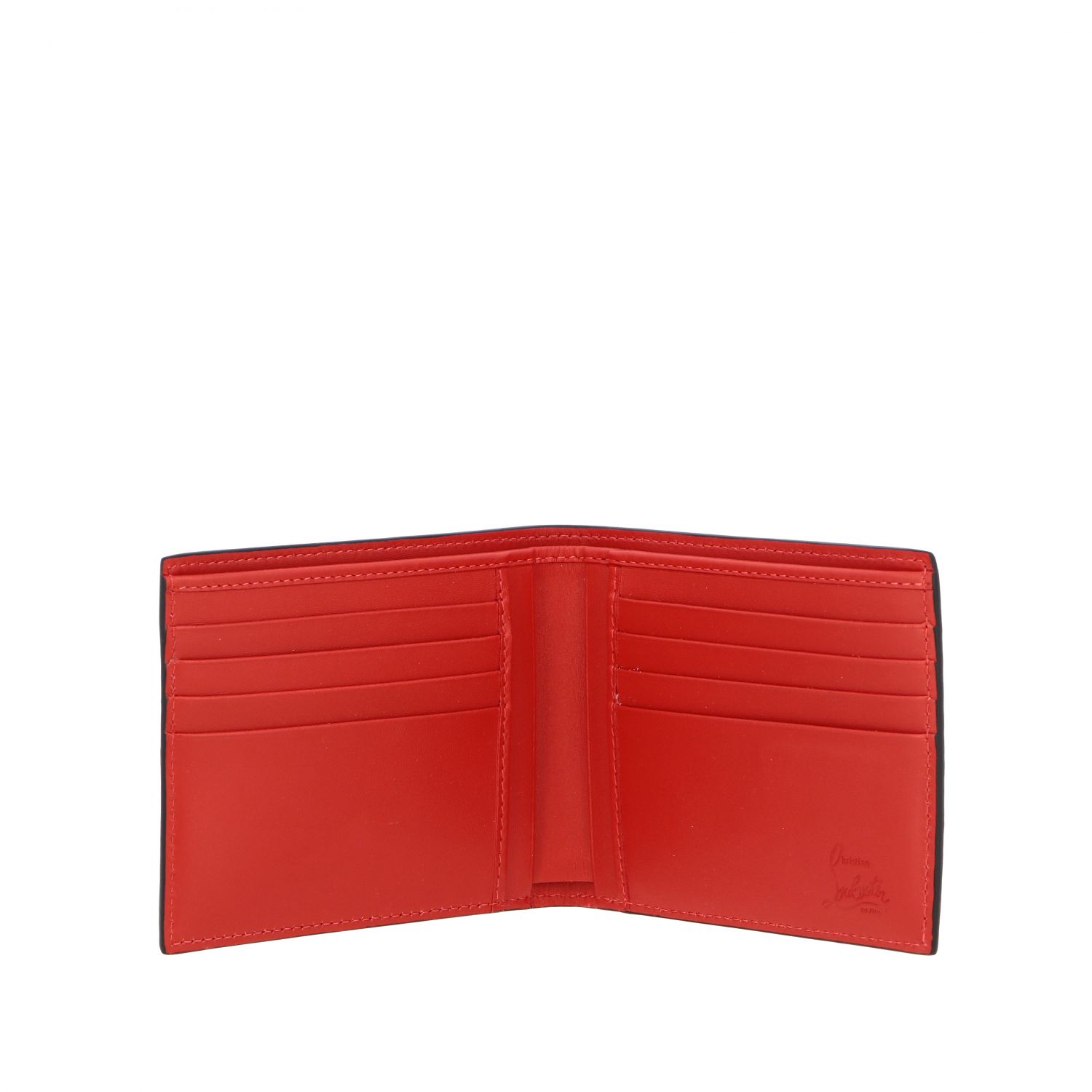 CHRISTIAN LOUBOUTIN: wallet for men - Black | Christian Louboutin ...